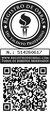 É a figura que comprova que este artigo sobre persuasão é protegido por direitos autorais, por ser registrado no Registro de Obras. No alto da figura tem o logo do Registro de Obras que é uma tocha queimando sobre um pedestal, como são as tochas olímpicas. No meio da figura tem o número do do registro da obra e abaixo, escrito: "Todos os direitos reservados". E na parte mais baixa tem o QR code.